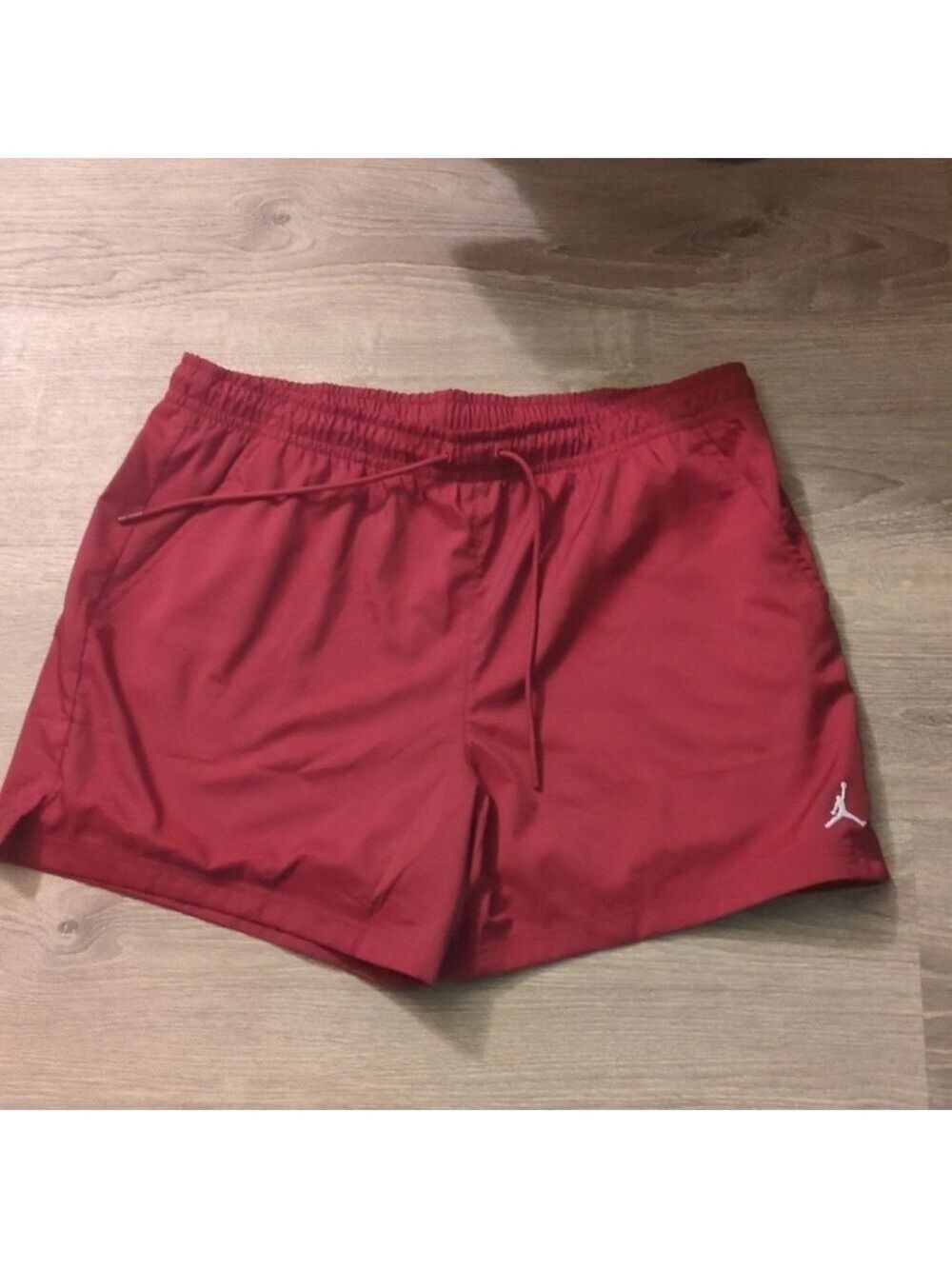 Jordan Dark Red Essentials 5" Poolside Shorts Size XXL
